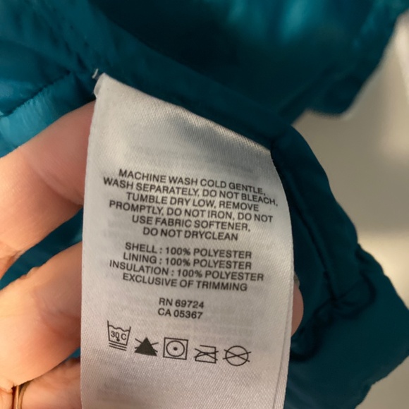 Vintage Columbia Outdoor Jacket Quilted Puffer Green Womens L - Picture 5 of 5